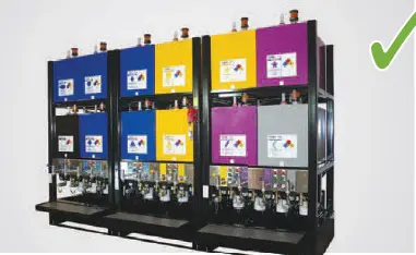 Ulei tinut in siguranta in dulapuri