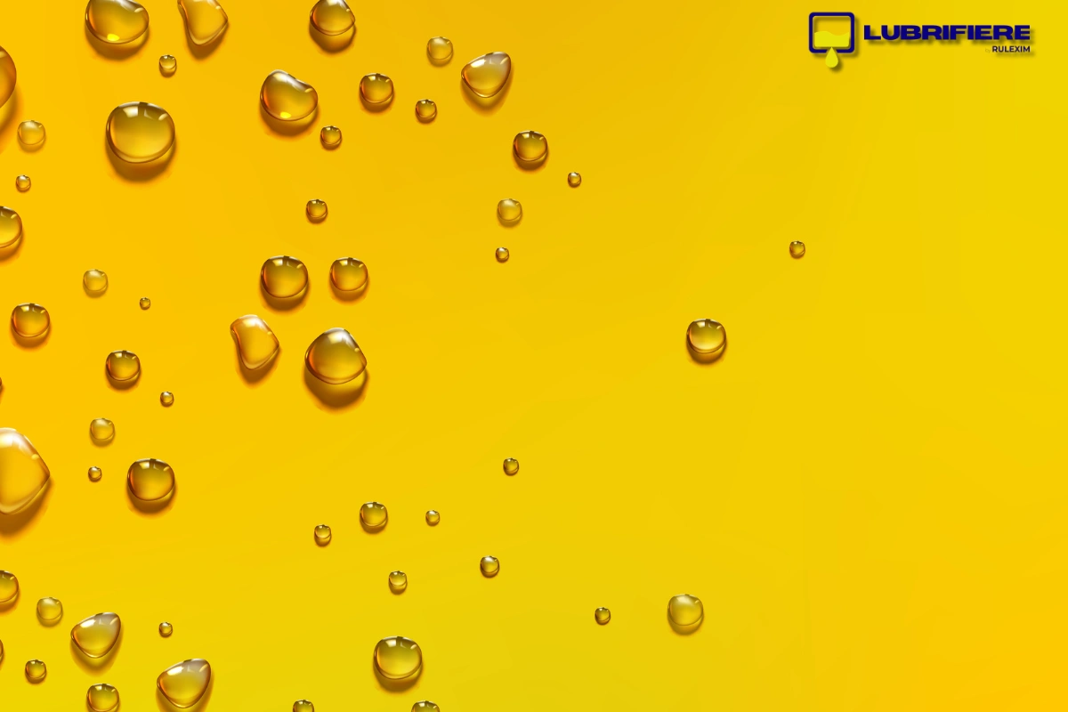 Ulei lubrifiant pe fundal
